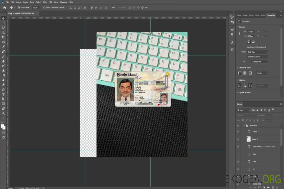 USA Rhode Island DL photolook AVANT template